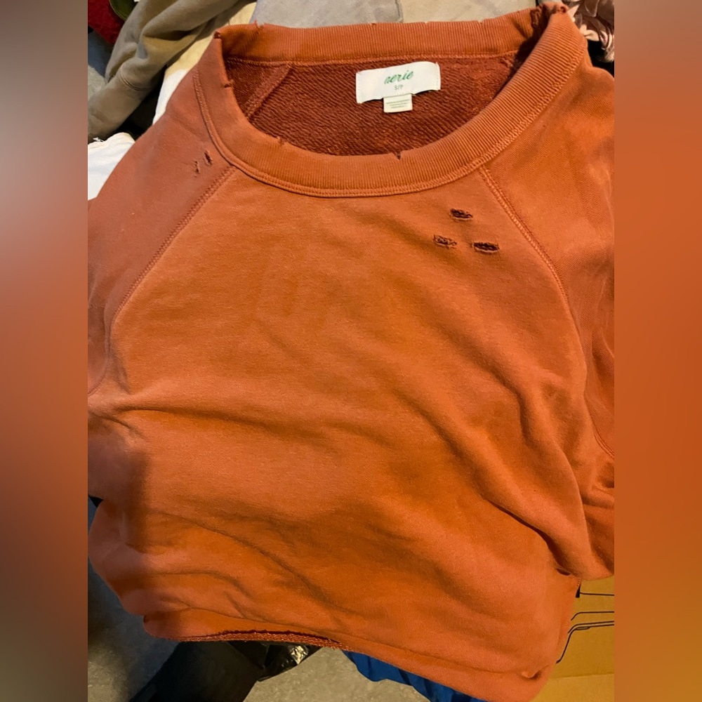 Rust Orange Sweatshirt